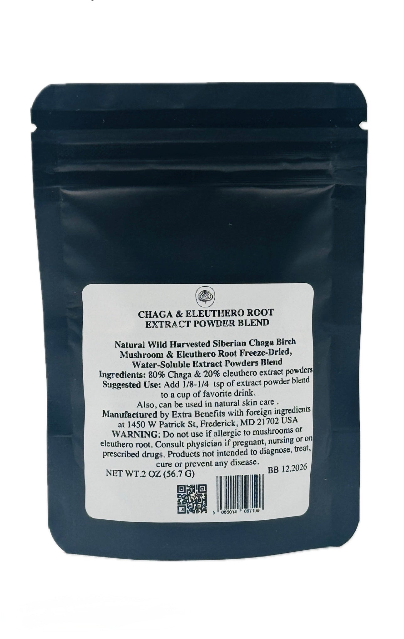CHAGA & ELEUTHERO ROOT EXTRACT BLEND 2 oz