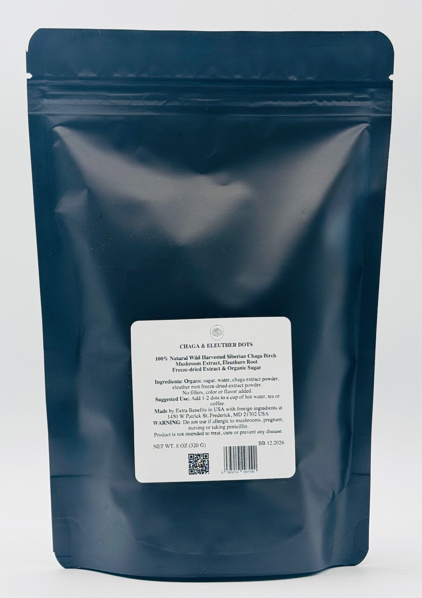 CHAGA & ELEUTHERO SUGAR DOTS/CUBES 8 oz