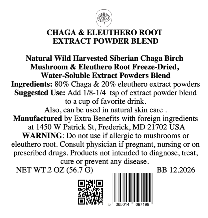 CHAGA & ELEUTHERO ROOT EXTRACT BLEND 2 oz