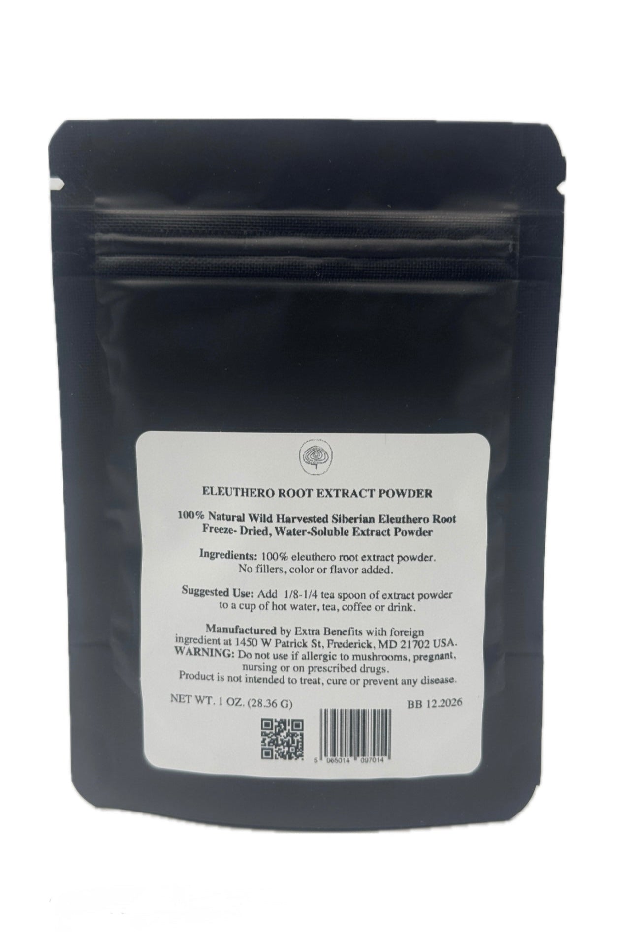 ELEUTHERO ROOT EXTRACT POWDER 1 oz
