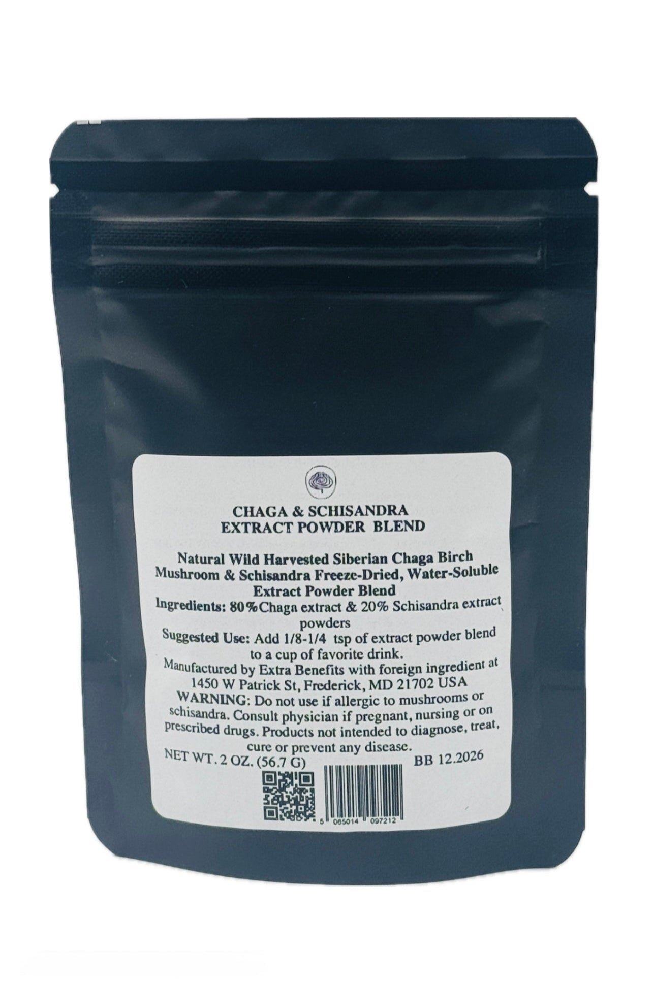 CHAGA & SCHISANDRA EXTRACT POWDER BLEND 2 oz