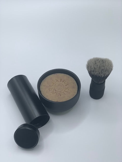 LICORICE COLD PROCESSED SHAVING SOAP