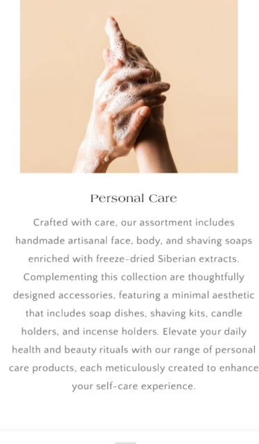 REJUVENATING & NOURISHING COLD PROCESSED FACE & BODY SOAP BLOCK