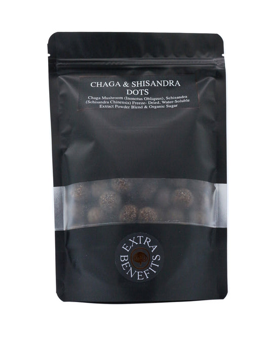 CHAGA & SCHISANDRA SUGAR DOTS/CUBES 4 OZ