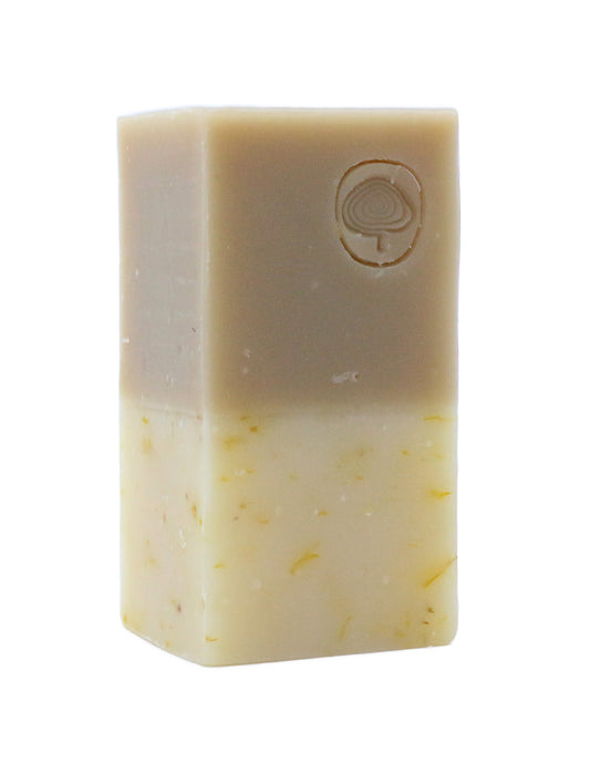 SENSITIVE SKIN WITH CHAMOMILE & CALENDULA COLD PROCESSED FACE & BODY SOAP BLOCK